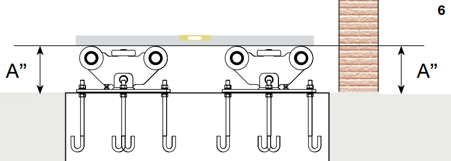 cantilever gate installation instructions step 6